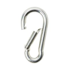 Diall Zinc-Plated Steel Spring Snap Hook (8 x 80 mm)