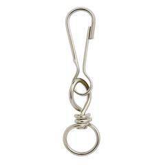Diall Nickel-Plated Steel Swivel Snap Hook Pack (30 mm, 2 Pc.)