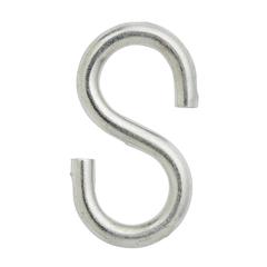 Diall Zinc-Plated Steel S-Hook Pack (3 x 30 mm, 6 Pc.)