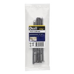 Diall Carbon Steel Round Wire Nail Pack (5.5 x 140 mm)