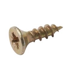 Diall Zinc-Plated Carbon Steel Wood Screw Pack (3.5 x 12 mm, 100 Pc.)