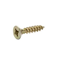Diall Zinc-Plated Carbon Steel Wood Screw Pack (4 x 20 mm, 100 Pc.)