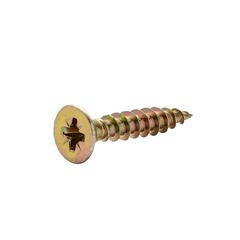 Diall Zinc-Plated Carbon Steel Wood Screw Pack (4.5 x 25 mm, 100 Pc.)