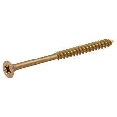 Diall Zinc-Plated Carbon Steel Wood Screw Pack (6 x 80 mm, 100 Pc.)