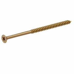 Diall Zinc-Plated Carbon Steel Wood Screw Pack (5 x 90 mm, 100 Pc.)