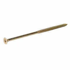 Diall Zinc-Plated Carbon Steel Wood Screw Pack (6 x 150 mm, 50 Pc.)