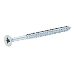 Diall Zinc-Plated Carbon Steel Wood Screw Pack (5 x 80 mm, 100 Pc.)