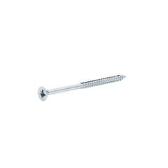 Diall Zinc-Plated Carbon Steel Wood Screw Pack (6 x 100 mm, 20 Pc.)
