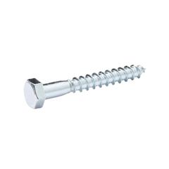 Diall Zinc-Plated Carbon Steel Hex Coach Screw Pack (8 x 60 mm, 10 Pc.)