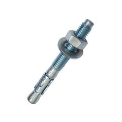 Diall Steel Through Bolt Pack (120 x 10 mm, 4 Pc.)