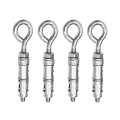 Diall Steel Shield Anchor Pack (M6 x 60 mm, 4 Pc.)