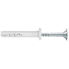 Diall Nylon Countersunk Hammer-In Plug Pack (5 x 30 mm, 20 Pc.)