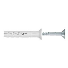 Diall Nylon Countersunk Hammer-In Plug Pack (6 x 60 mm, 20 Pc.)