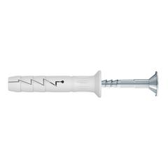 Diall Nylon Countersunk Hammer-In Plug Pack (8 x 80 mm, 10 Pc.)