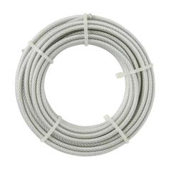 Diall Steel & PVC Cable (10 m x 6 mm)