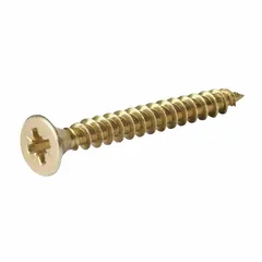 Diall Carbon Steel Wood Screw Pack (4.5 x 40 mm, 500 Pc.)