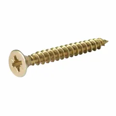 Diall Carbon Steel Wood Screw Pack (4 x 60 mm, 500 Pc.)