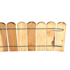 Liloux Wood Border Fence Th14 (20 x 120 cm)