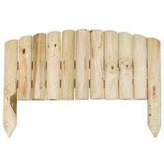 Bocage Arched Wood Border Fence Th25 260 (40 x 55 cm)