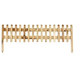 Pika Wood Border Fence Th30 280 (45 x 112 cm)