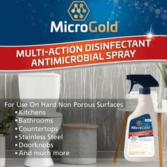 MicroGold Multi-Action Antimicrobial Disinfectant Spray (473 ml)
