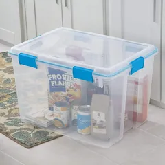 Sterilite Plastic Latch Storage Box (38.1 x 45.7 x 60.9 cm)