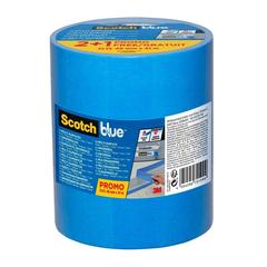 3M Scotch Blue Multi-Surface Premium Masking Tape, 2090 EMEA Pack (4.8 x 4100 cm, of 3 Pc.)