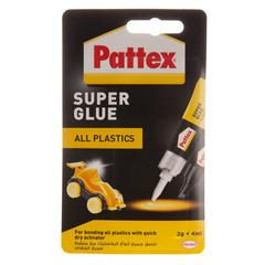 Pattex All Plastics Super Glue (2 g + 4 ml)