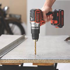 Black+Decker Brushless Hammer Drill, BL188N-XJ (18 V)