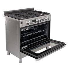 Electrolux Freestanding 5-Burner Gas Cooker, EKG9241Z7X (90 x 60 x 85 cm)