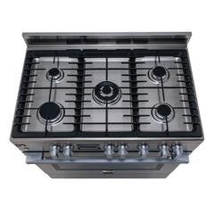 Electrolux Freestanding 5-Burner Gas Cooker, EKG9241Z7X (90 x 60 x 85 cm)