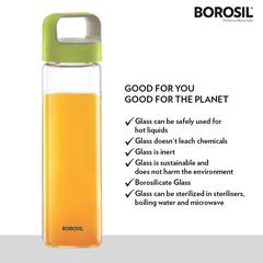 Borosil Neo Borosilicate Glass Bottle (500 ml)