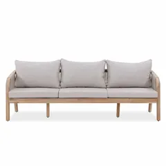 3-Seater Acacia Rope Sofa W/Cushion Diablo (72 x 210 x 67 cm)