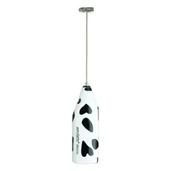 Aerolatte Cow Print Milk Frother W/Travel Case