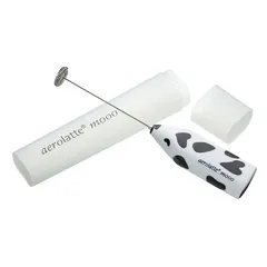 Aerolatte Cow Print Milk Frother W/Travel Case