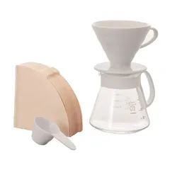 Hario V60 Coffee Brewing Kit Ceramic 1-4 Cups