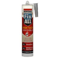 Soudal Fix All High Tack Invisible Hybrid Polymer Sealant (290 ml)