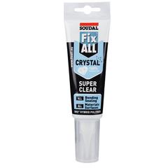 Soudal Fix All Crystal Super Clear Hybrid Polymer Adhesive (125 ml)