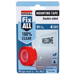 Soudal Fix All Transparent Mounting Tape
