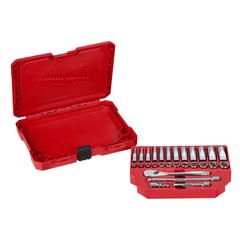 Milwaukee Metric Ratchet & Socket Set (28 Pc.)