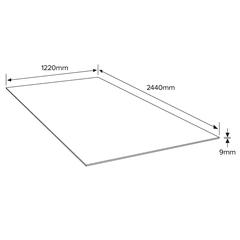 لوح MDF خشب ليفي متوسط الكثافة (9 × 1220 × 2440 ملم)