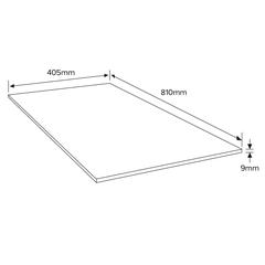 OSB3 Board (9 x 405 x 810 mm)