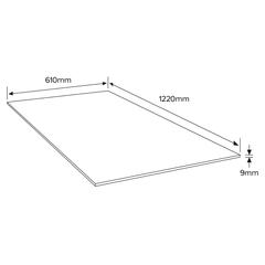 OSB3 Board (9 x 610 x 1220 mm)