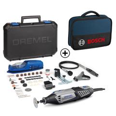 Dremel 4000 Rotary Tool Set + Bosch Small Bag