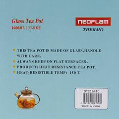 Neoflam Borosilicate Glass Tea Pot (1 L)