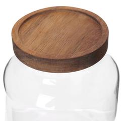 Neoflam Borosilicate Glass Round Glass Jar (1200 ml)