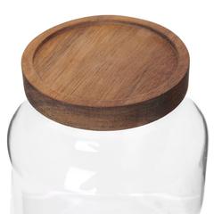Neoflam Borosilicate Glass Round Glass Jar (2000 ml)