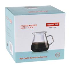 Neoflam Borosilicate Glass Coffee Warmer (500 ml)
