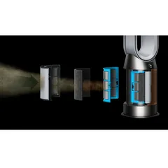 Dyson Cryptomic Hot Cool Air Purifier, HP09 (White & Gold)