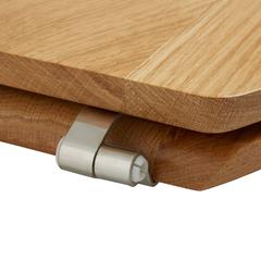 Cooke & Lewis Cervia Solid Oak Toilet Seat (426 x 378 x 61 mm)
